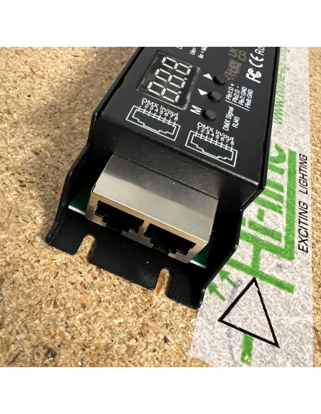 D4-E dmx controller for rgbw led strips
