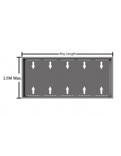 Lightbox edge lit signage module 15W 2