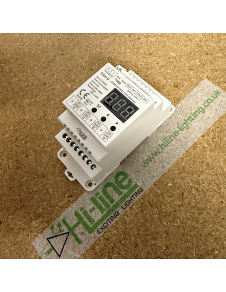 DA4-D-DALI-LED-Controller-Din-Schiene