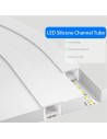 led silicon channel tube