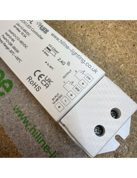 Dual-Farben-LED-Controller für 3-adrige Tunable White LED-Streifen