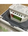 T18 Touch Panel 0/1-10V Dimmer | RF 2.4GHz | AC 100-240V | White Glass