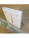 T18 Touch Panel 0/1-10V Dimmer | RF 2.4GHz | AC 100-240V | White Glass