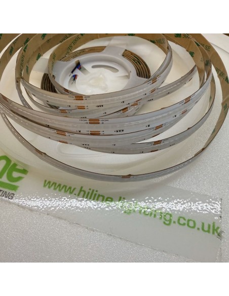 RGB COB LED Strip 24V 840 LEDs/m 15W/m 10mm 5m Roll