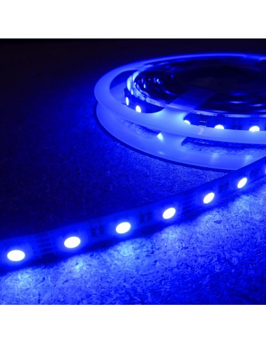 RGBW LED Strip (RGB+NW) 12V-14.4W/m- IP00-CRI80-12mm/2oz PCB-5m Roll