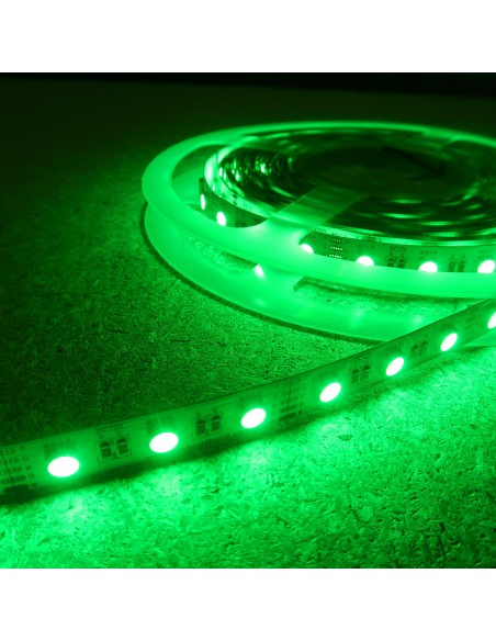 RGBW LED Strip (RGB+NW) 12V-14.4W/m- IP00-CRI80-12mm/2oz PCB-5m Roll