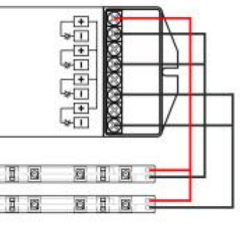 Bridge configuration 10A x 2 Outputs